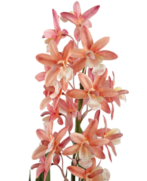 Cymbidium 58 cm rosa Kunstpflanze