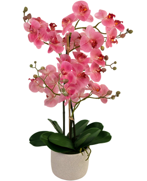 Künstliche Orchidee Real Touch 68 cm Real Touch rosa