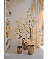 Bougainvillea Kunstpflanze 180 cm weiß