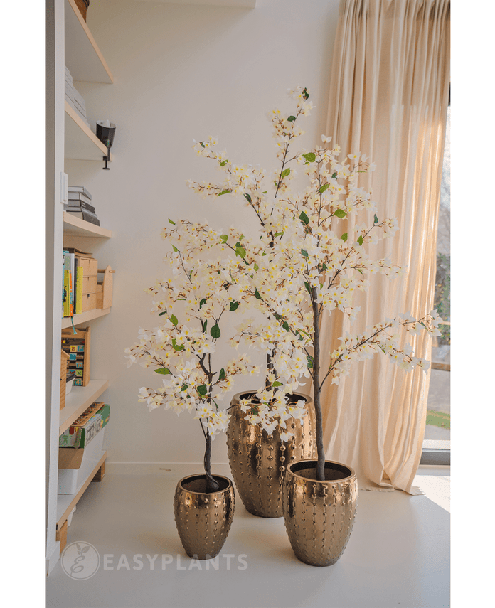 Bougainvillea Kunstpflanze 180 cm weiß