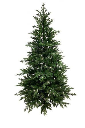 Hochwertiger künstlicher Weihnachtsbaum Hageland 240 cm 450-LED