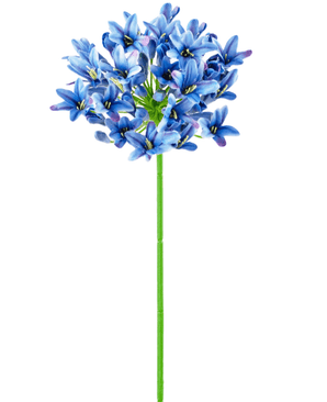 Künstliche Blume Agapanthus 75 cm blau