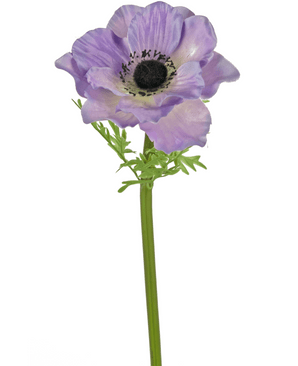 Künstliche Blume Anemone Deluxe 43 cm lila