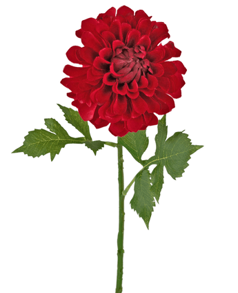 Künstliche Blume Dahlie 50 cm rot