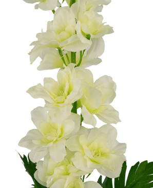 Künstliche Blume Delphinium 79 cm weiß