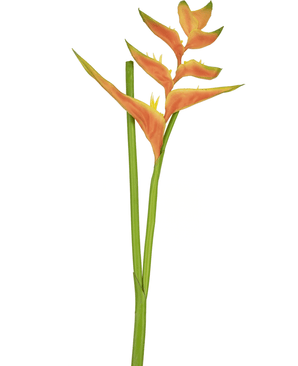 Künstliche Blume Heliconia 110 cm orange