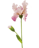 Künstliche Blume Iris 80 cm rosa