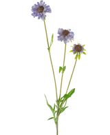 Künstliche Blume Scabiosa 63 cm blau