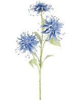 Künstliche Blume Scabiosa Japonica 70 cm blau