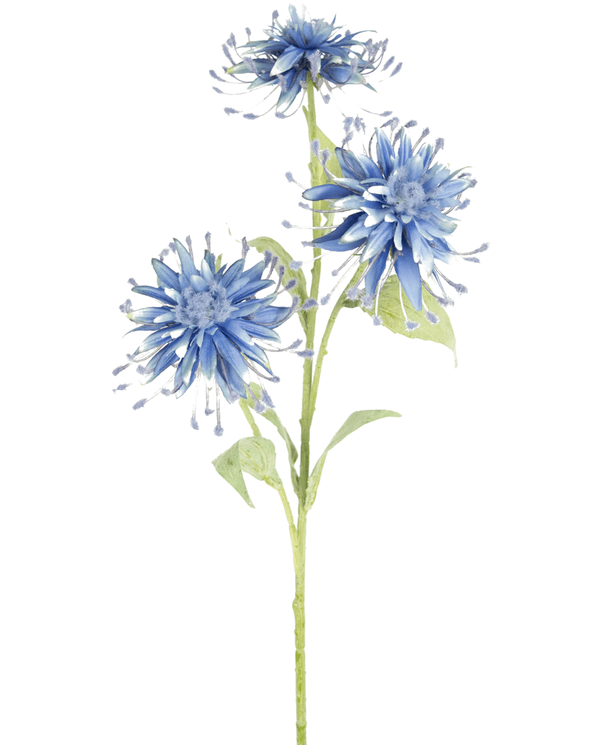 Künstliche Blume Scabiosa Japonica 70 cm blau