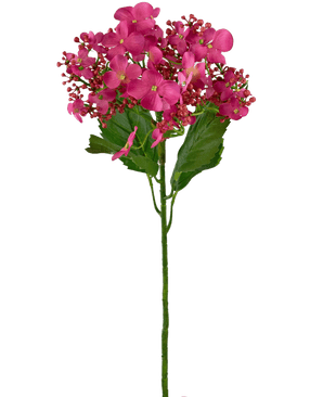 Künstliche Blume Schmetterlingshortensie 70 cm rosa