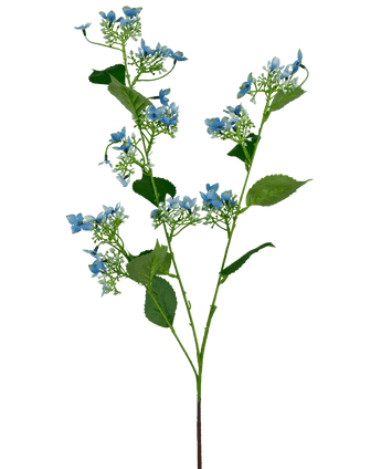 Künstliche Blume Wild Hydrangea 93 cm blau