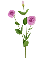 Künstliche Eustoma Real Touch Rosa 72cm