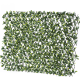 Künstliche Hecke Prunus ausziehbar 200x100 cm