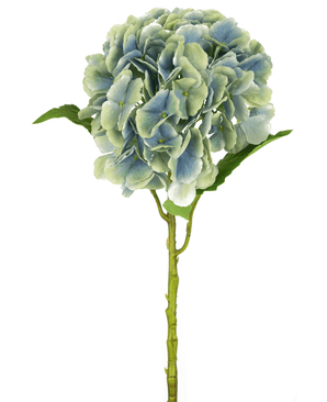 Künstliche Hortensie 55 cm blau