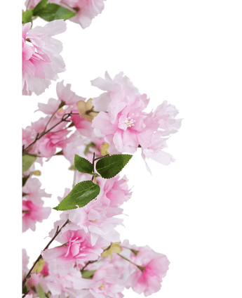 Künstliche Kirschblüte 130 cm rosa