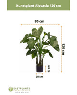 Künstliche Pflanze Alocasia 120 cm