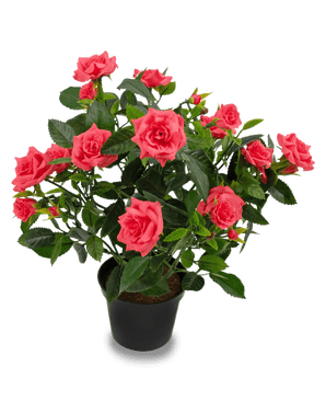 Künstliche Pflanze Mini Rose 35 cm