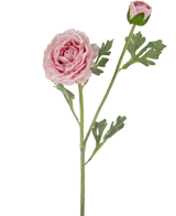 Künstliche Ranunkel Real Touch Rosa 60cm