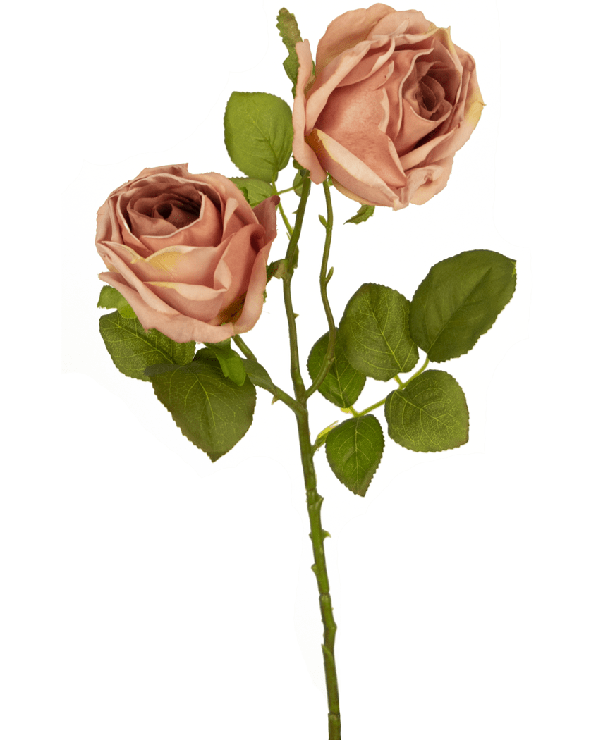 Künstliche Rose Deluxe 55 cm rosa