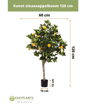 Künstlicher Orangenbaum 120 cm