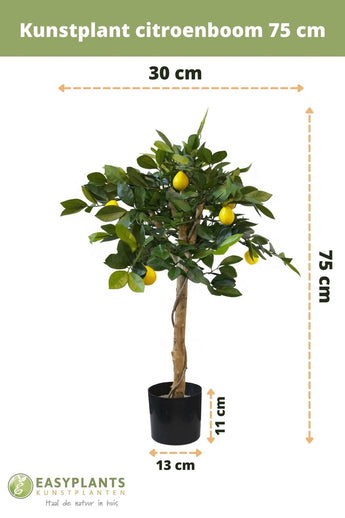 Künstlicher Zitronenbaum 75 cm