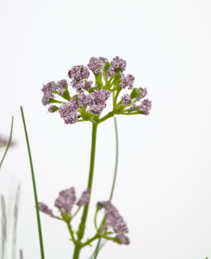 Kunstrasen Lauch Blume Zwiebel Gras Topf 60cm feuerhemmend