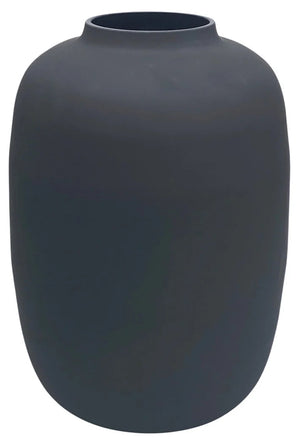 Vase Artic Schwarz Ø21 x H29 cm