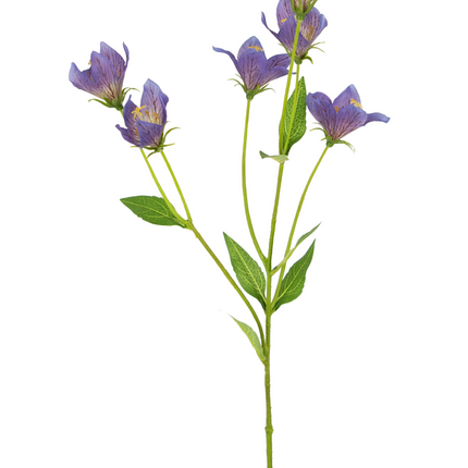 Künstliche Blume Gras Glocke 62 cm lila