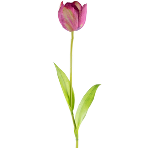 Künstliche Blume Französische Tulpe 60 cm lila