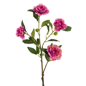 Künstliche Blume Cammellia 80 cm rosa