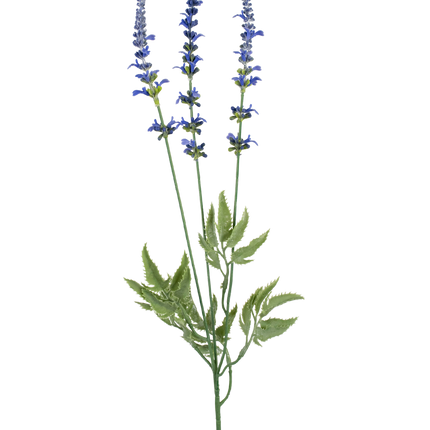 Künstlicher Zweig Lavendel 66 cm blau