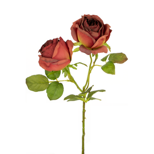 Künstliche Rose Deluxe 55 cm rot