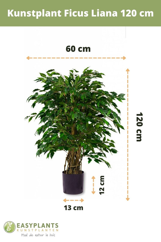 Künstliche Pflanze Ficus Liana 120 cm