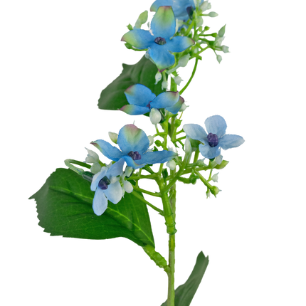 Künstliche Blume Wild Hydrangea 93 cm blau