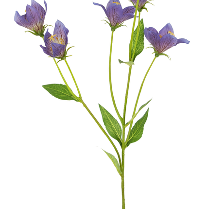 Künstliche Blume Gras Glocke 62 cm lila