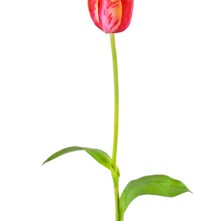 Künstliche Blume Französische Tulpe 60 cm rot
