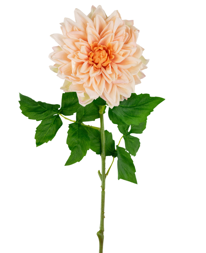 Künstliche Blume Georgine Real Touch Hellrosa 70cm