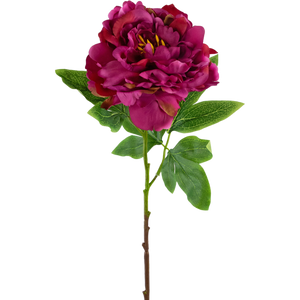 Künstliche Blume Pfingstrose 61 cm rosa