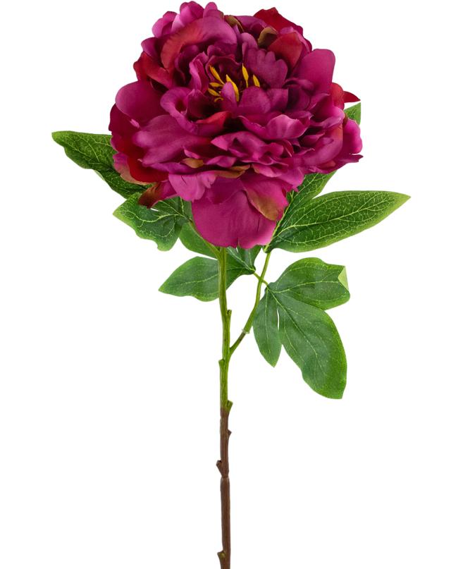 Künstliche Blume Pfingstrose 61 cm rosa