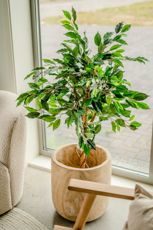 Künstliche Pflanze Ficus Grün 120 cm