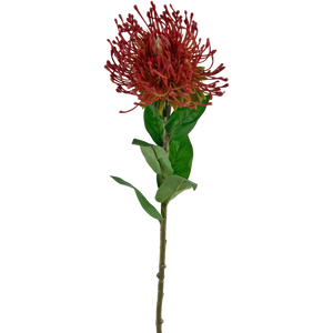 Künstliche Blume Protea 73 cm rot