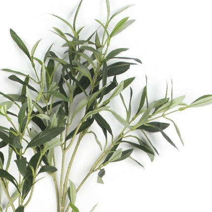 Künstliches Olivenblatt 90 cm feuerhemmend