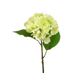 Künstliche Hortensie Deluxe 55 cm grün