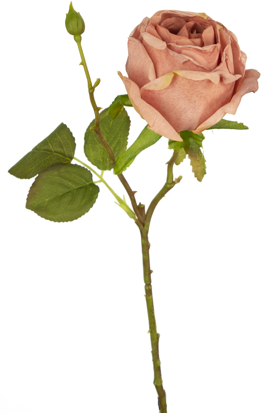 Künstliche Rose Deluxe 45 cm rosa
