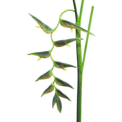Kunstblume Heliconia Ecosia 128 cm grün