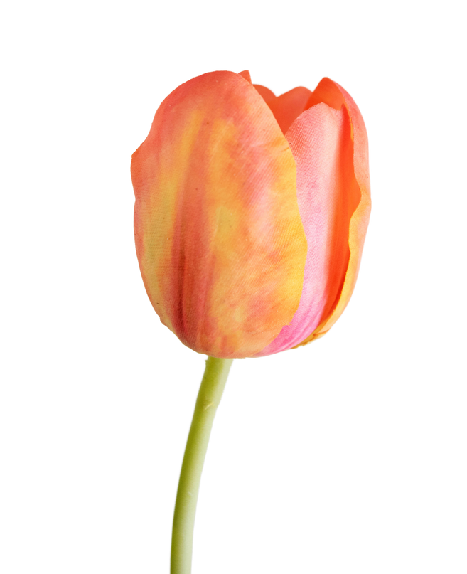 Künstliche Blume Französische Tulpe 60 cm orange