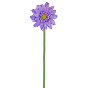 Künstliche Blume mini Gerbera 47 cm flieder