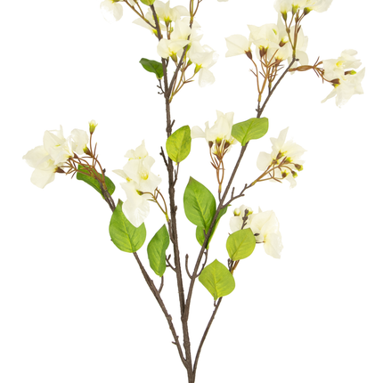 Künstliche Blume Bougainvillea 120 cm weiß