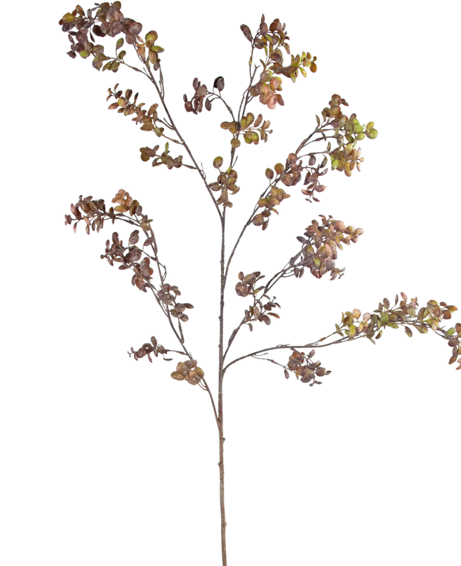 Künstlicher Zweig Eukalyptusbeere 105 cm braun